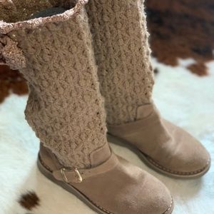 Twin set Girls Knit Boots size 34